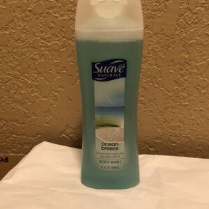 New unused Suave Naturals Ocean Breeze infused with sea algae extract body wash.
